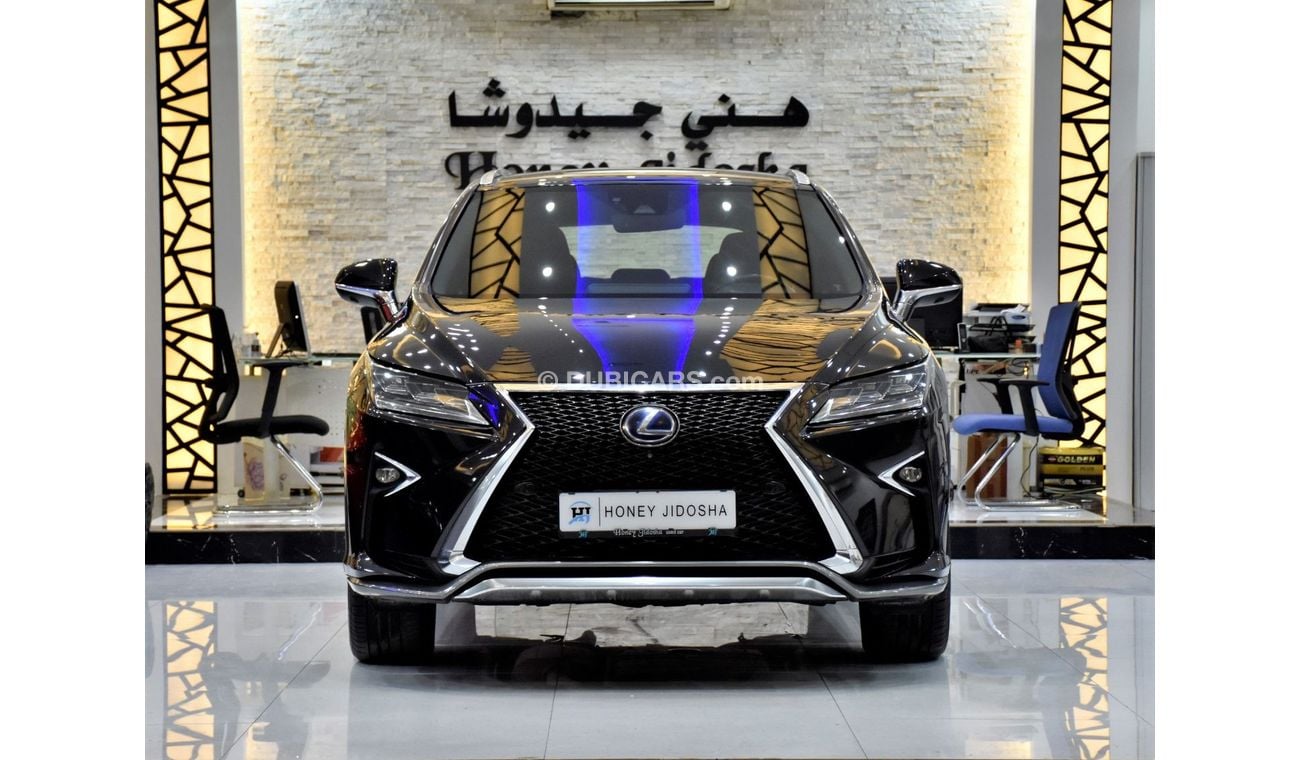Lexus RX450h EXCELLENT DEAL for our Lexus RX450 F-Sport HYBRID ( 2017 Model ) in Black Color GCC Specs