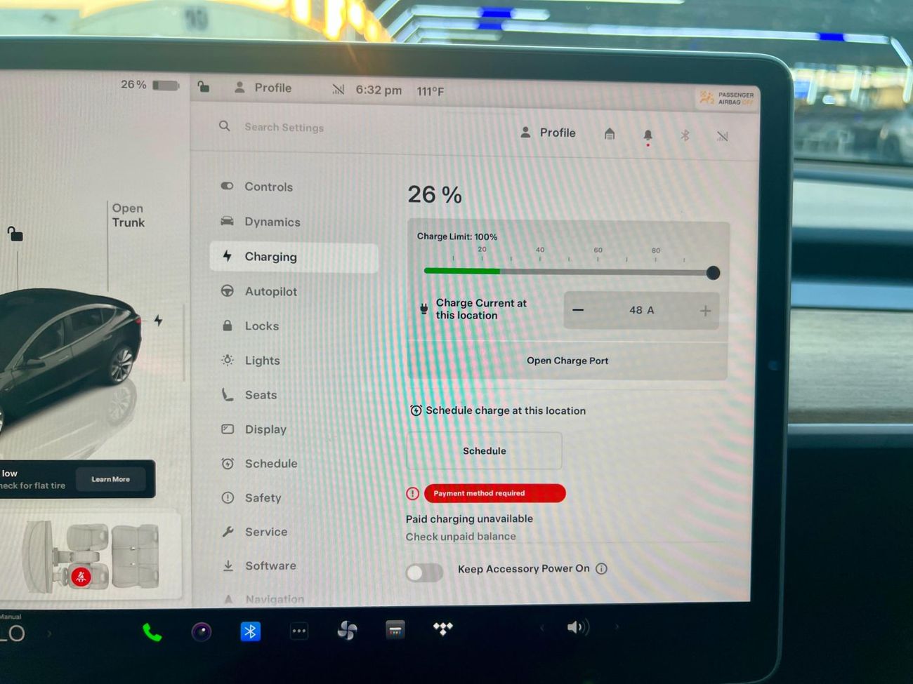 Tesla Model 3 Rear-Wheel Drive warranty 40,000 km and service