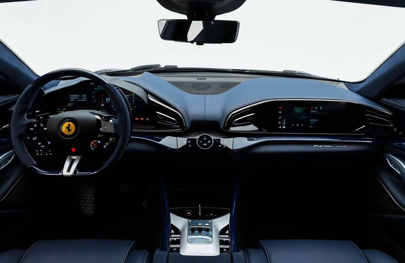 فيراري بوروسانجوي 6.5L V12 Naturally Aspirated Engine