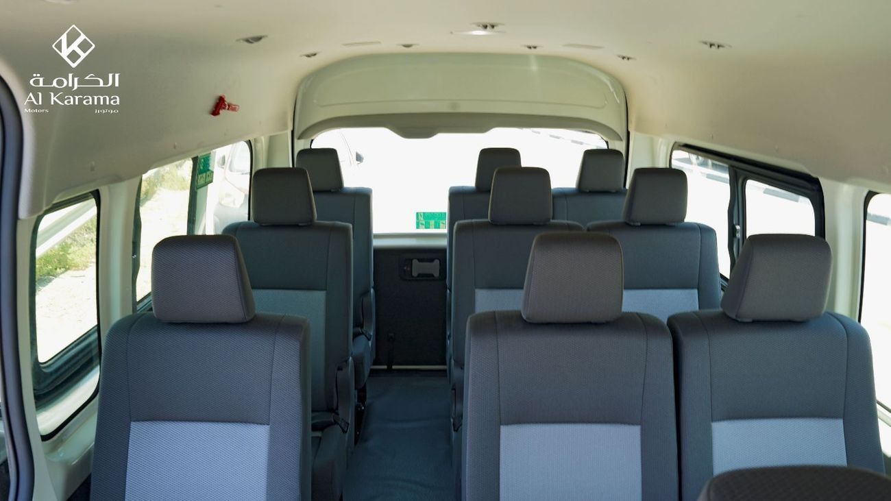 Toyota Hiace 2.8L 13-Seater  High Roof Van |  Manual Transmission | Rear Camera