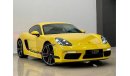بورش كايمان أس 2018 Porsche Cayman S, Full Porsche History, Porsche Warranty, Low Kms, GCC