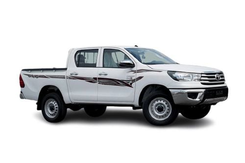 تويوتا هيلوكس GL 4WD ECTKSA002 - 2026 Toyota Hilux Double Cab Pick Up - 2.4L Diesel Manual 4wd – White