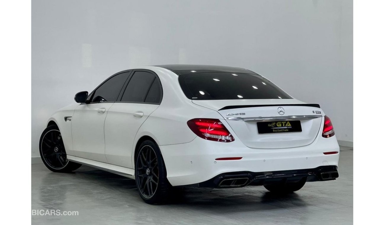 Mercedes-Benz E 63 AMG 2018 Mercedes E63s AMG, Warranty, Service History