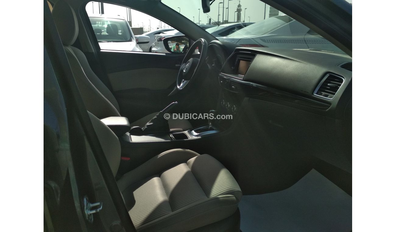 Mazda 6 GREY 2015 GCC FULL OPTION NO PAIN NO ACCIDENT PERFECT