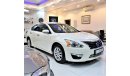 نيسان ألتيما AED 577 Per Month / 0% D.P | Nissan Altima 2.5 S 2016 Model!! in White Color! GCC Specs