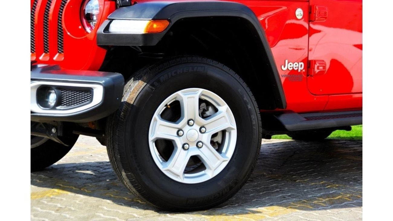 Jeep Wrangler Unlimited Sport JEEP WRONGLER 2021 RED INTERIOR