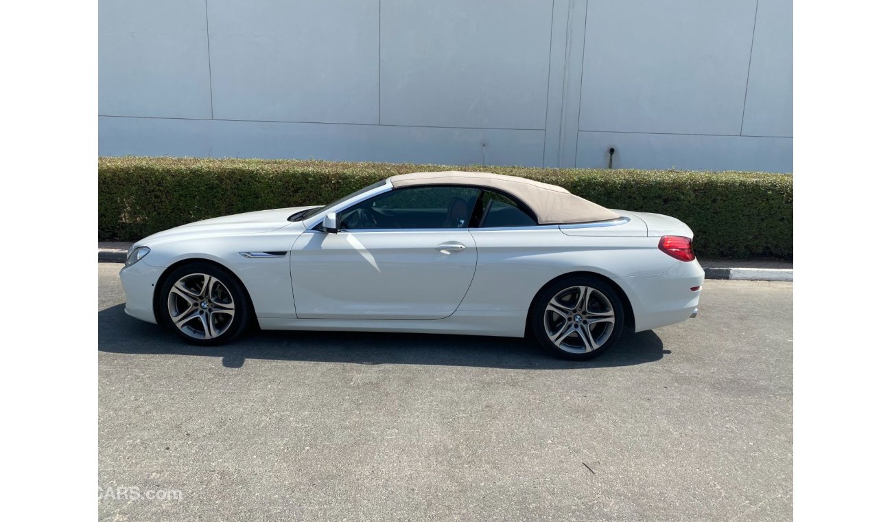 بي أم دبليو 640 BMW 640 i CONVERTIBLE TWIN TURBO 2011 FULL OPTION ONLY 5451X12 MONTHS