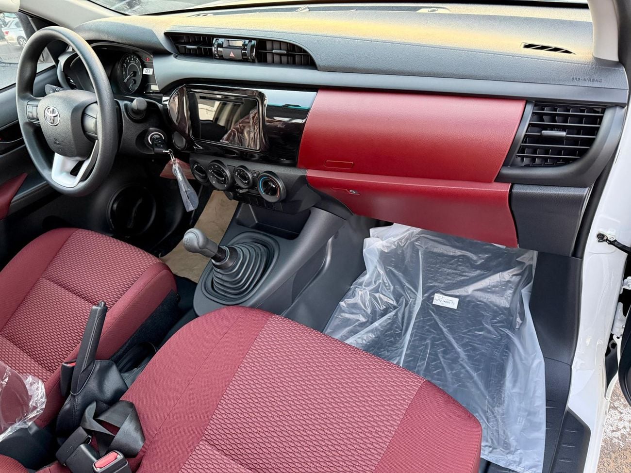 تويوتا هيلوكس TOYOTA HiLUX - SiNGLE CAB - 2.7 - (TGN126) 4WD - 2026 - WHiTE - PETROL