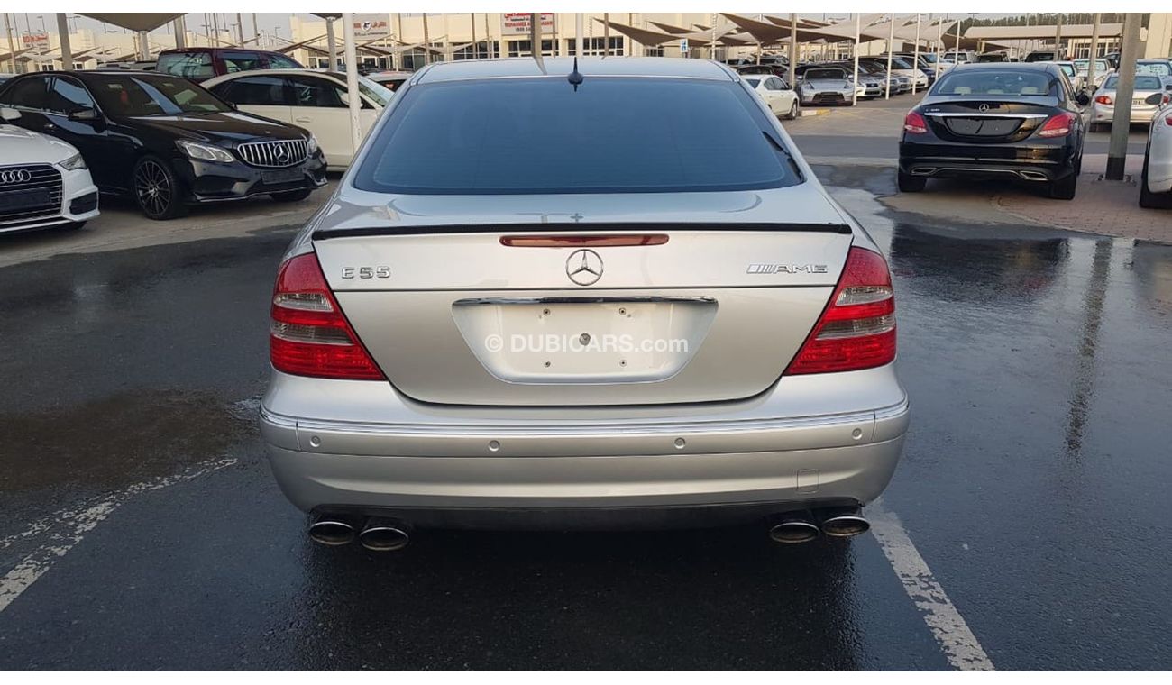 مرسيدس بنز E 55 AMG موديل 2006 وارد اليابان حاله ممتازه من الداخل والخارج فل مواصفات كراسي جلد ومثبت سرعه وتحكم كهربي كا