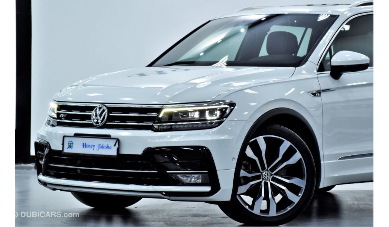 Volkswagen Tiguan EXCELLENT DEAL for our Volkswagen Tiguan R-Line 4Motion ( 2019 Model ) in White Color GCC Specs