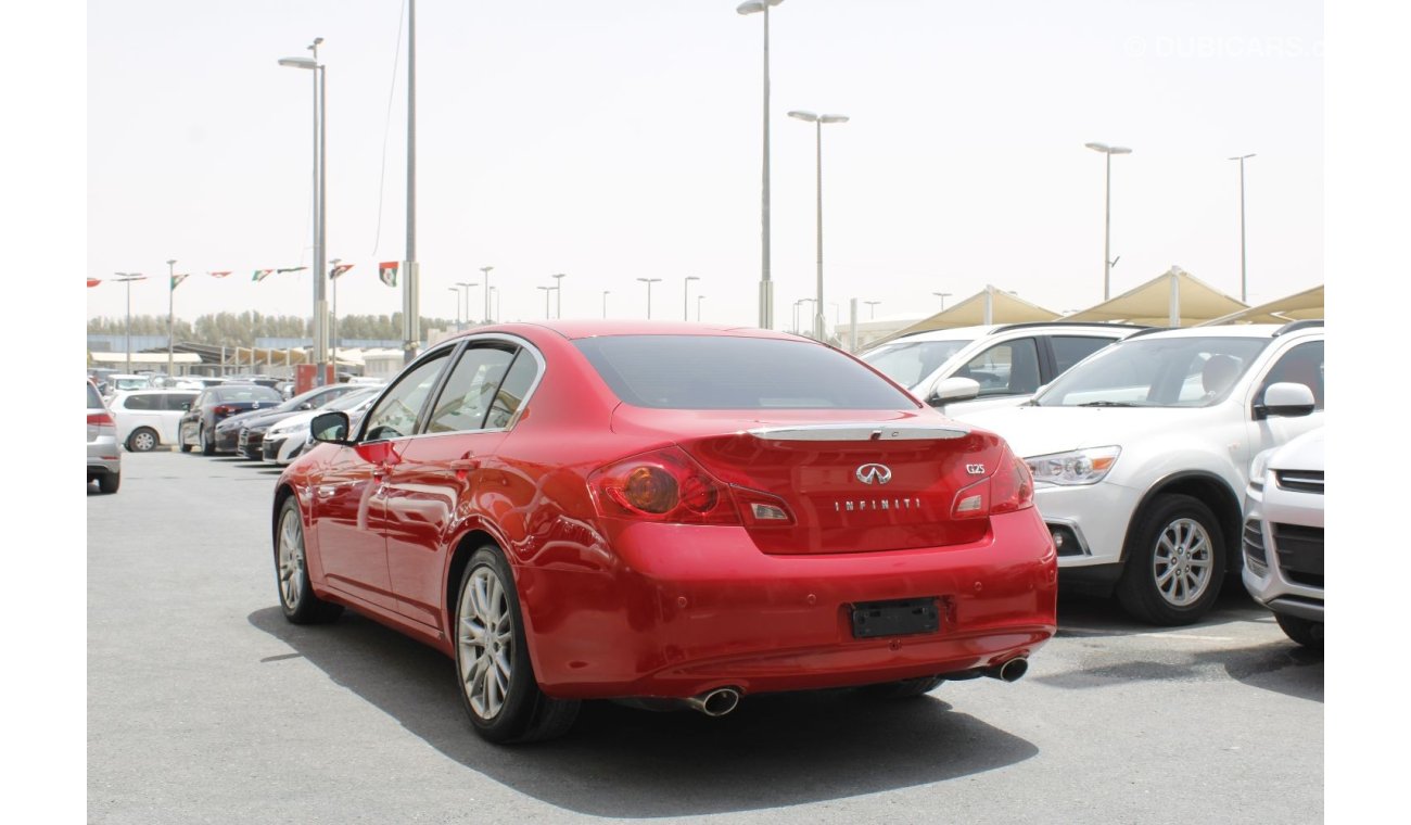 Infiniti G25 Std ACCCIDENT FREE- GCC- CAR IS IN PERFECT CONDITION INSIDE AND OUTSIDE