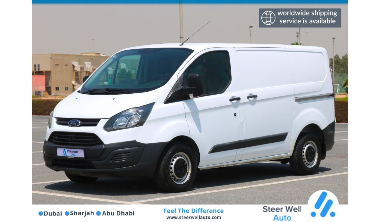 Ford Transit Custom 2018 | Ford Transit Custom | Delivery Van | DIESEL - MANUAL | GCC Specs | Excellent Condition