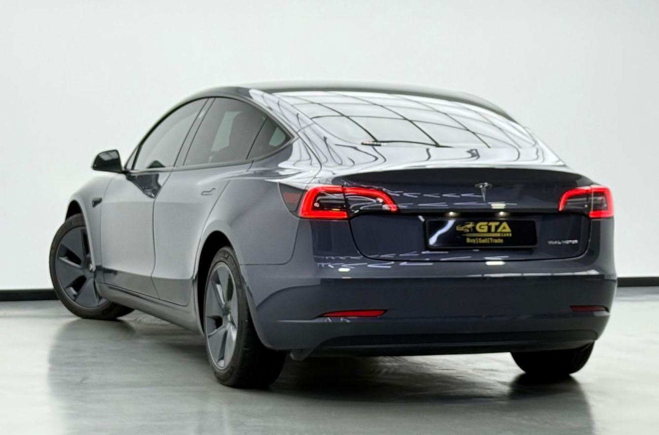 تسلا موديل 3 Long Range (AWD) 2022 Tesla Model 3 Long Range, 2026 Tesla Warranty, 2030 Tesla Battery Warranty, Ve