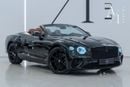 Bentley Continental GTC 2021 Bentley Continental GTC W12, Full Bentley Service History, Full Options, GCC