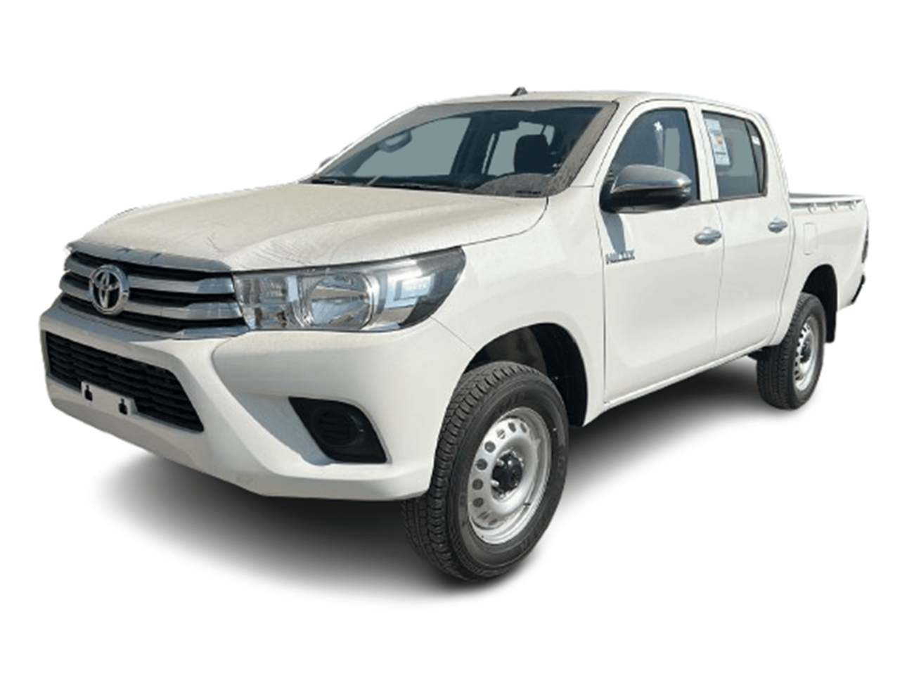 Toyota Hilux ECTOMA001 - 2025 Toyota Hilux Double Cab – DLXG - 2.4L Diesel Auto 4wd – White with Red  Interior