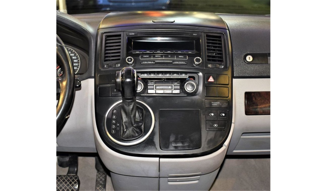 فولكس واجن T5 مالتيفان AMAZING Volkswagen Multivan 2013 Model!! in Silver Color! GCC Specs