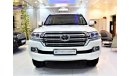 Toyota Land Cruiser ONLY 53000KM! With FULL SERVICE HISTORY!! AMAZING Land Cruiser E.X.R 2016 Model! White Color GCC Spe