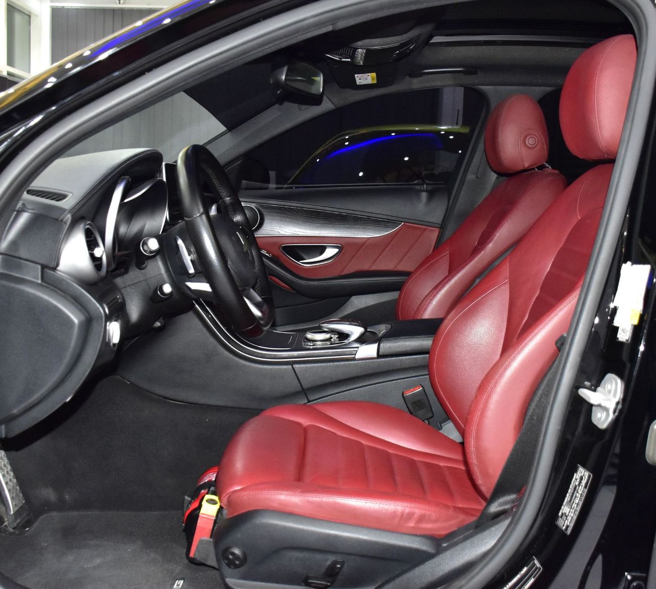 Mercedes-Benz C 200 EXCELLENT DEAL for our Mercedes Benz C200 ( 2016 Model ) in Black Color GCC Specs