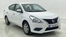 Nissan Sunny SV 1.6L 2023 SV | AED 400/Month | 0 DP | 30 Day Return | Warranty | Service History