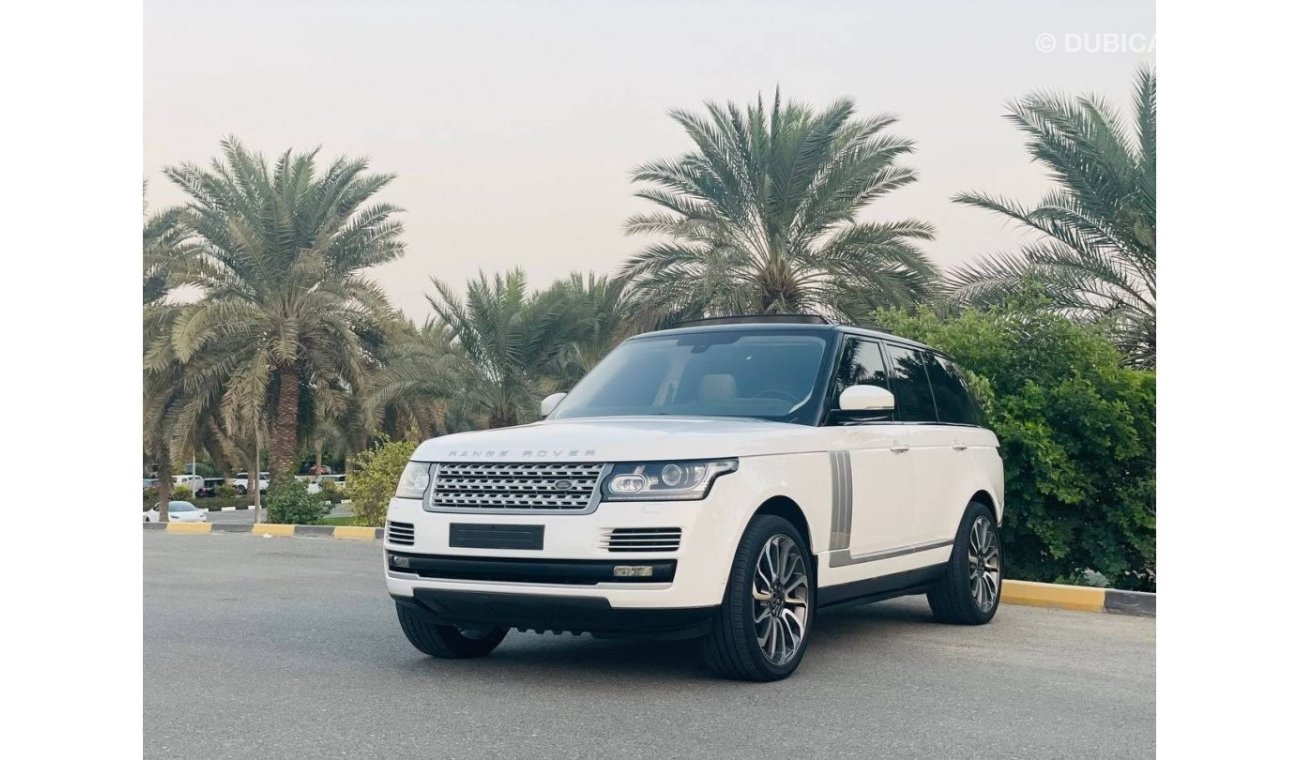 لاند روفر رانج روفر فوج RANGE ROVER VOUGE MODEL 2015 GCC SPACE FULL OPTION