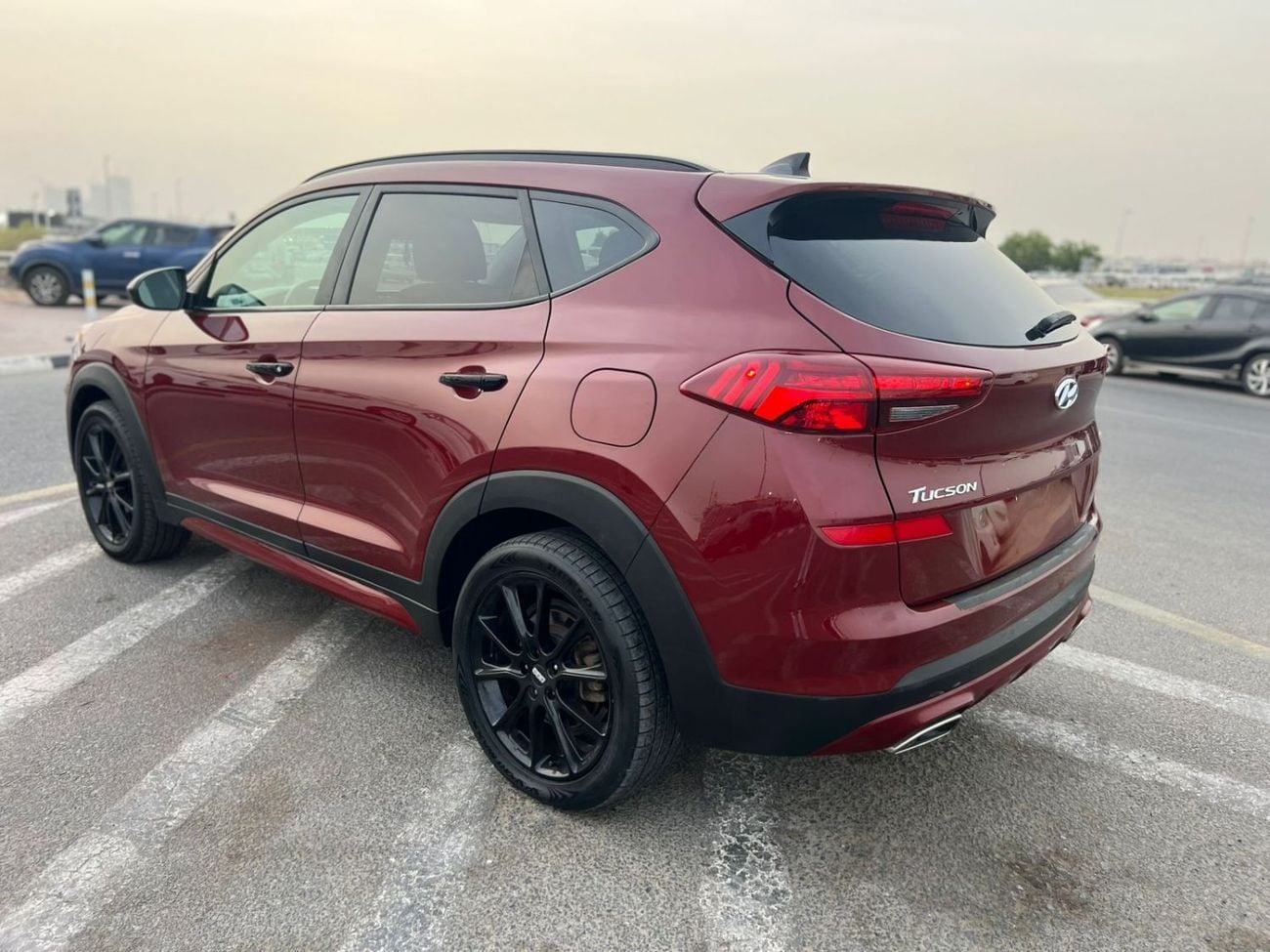 Hyundai Tucson 2021 Hyundai Tucson Black Edition Full Option Panoramic -  - 2.4L -V4 - AWD 4x4 - Trunk Auto Push St