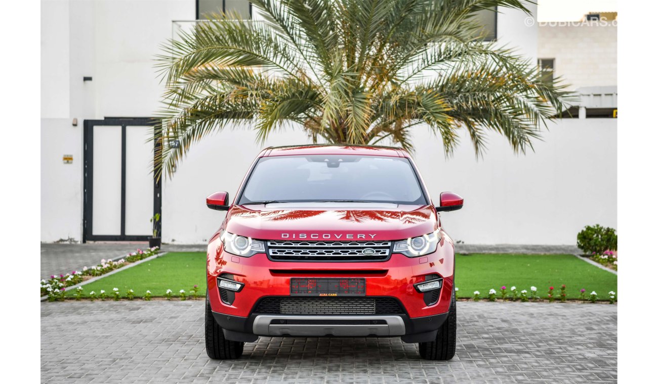 Land Rover Discovery Sport - Agency Warranty and Service Contract! - GCC - AED 2,664 PER MONTH - 0% DOWNPAYMENT