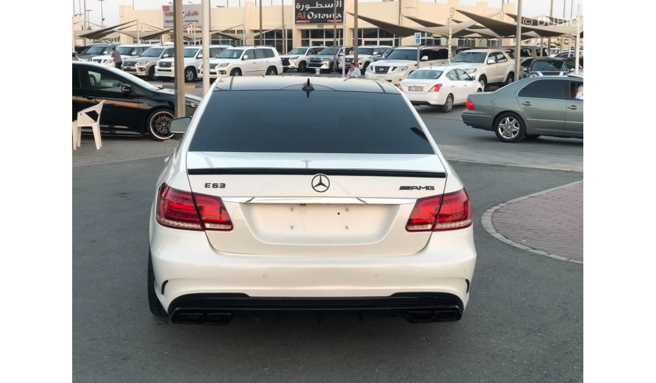 Mercedes-Benz E 63 AMG MERCEDES BENZ E63 AMG model 2014 car prefect condition full option panoramic roof leather seats navi