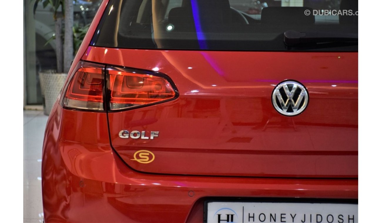 فولكس واجن جولف Volkswagen Golf TSI 2016 Model!! in Red Color! GCC Specs