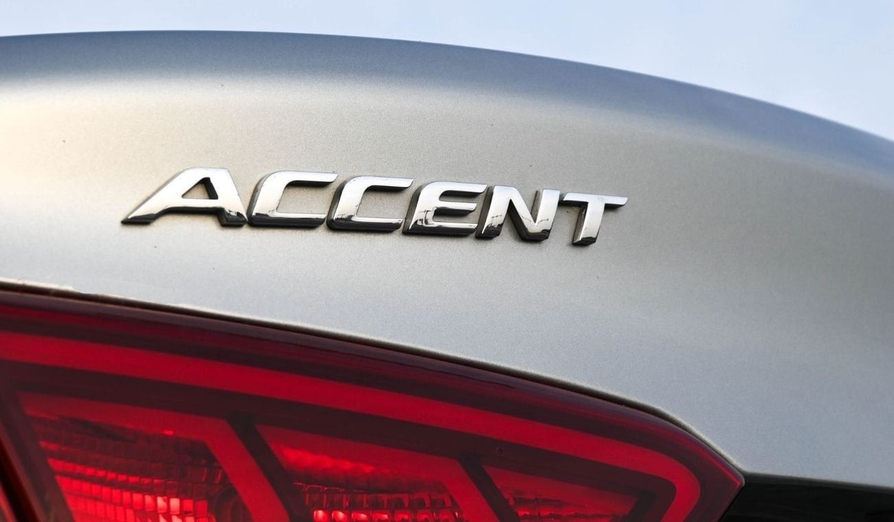 Hyundai Accent HYUNDAI ACCENT 2022 GCC 1.6L IN EXCELLENT CONDITION