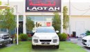 Porsche Cayenne 2010 Gulf white color inside saffron number one leather hatch sensors, alloy wheels, cruise control