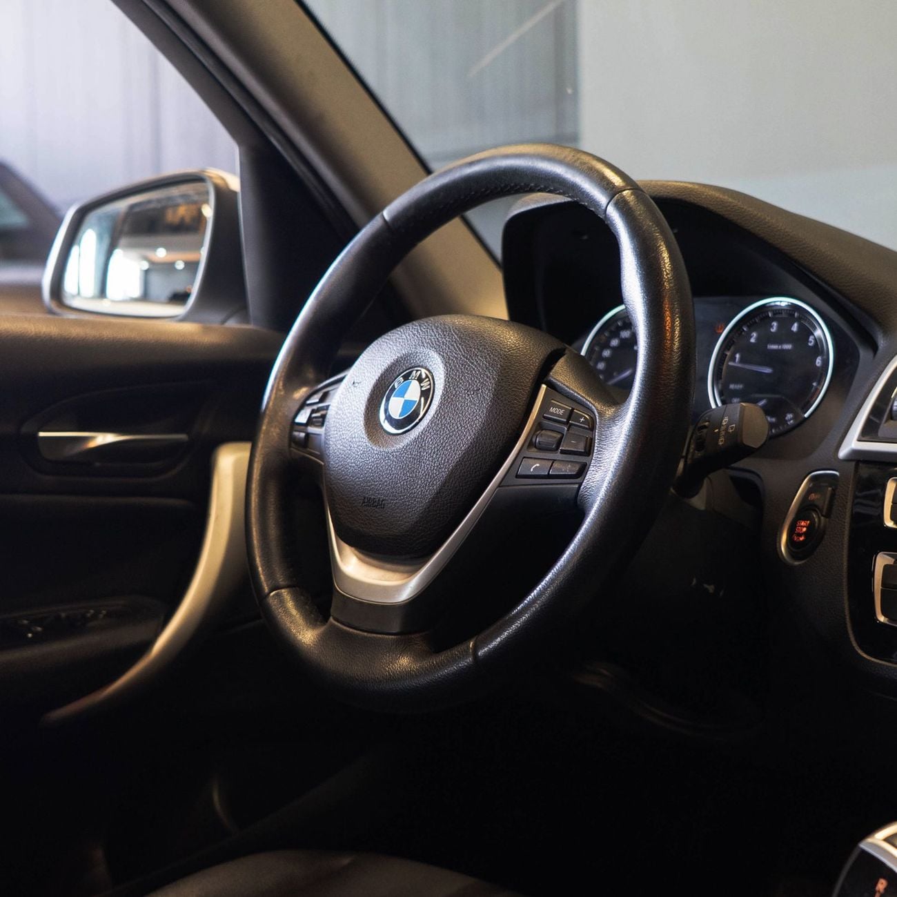 BMW 120i STD AED 765  P.M • 0% Downpayment • BMW 120i Sport-line • 1 Year Warranty