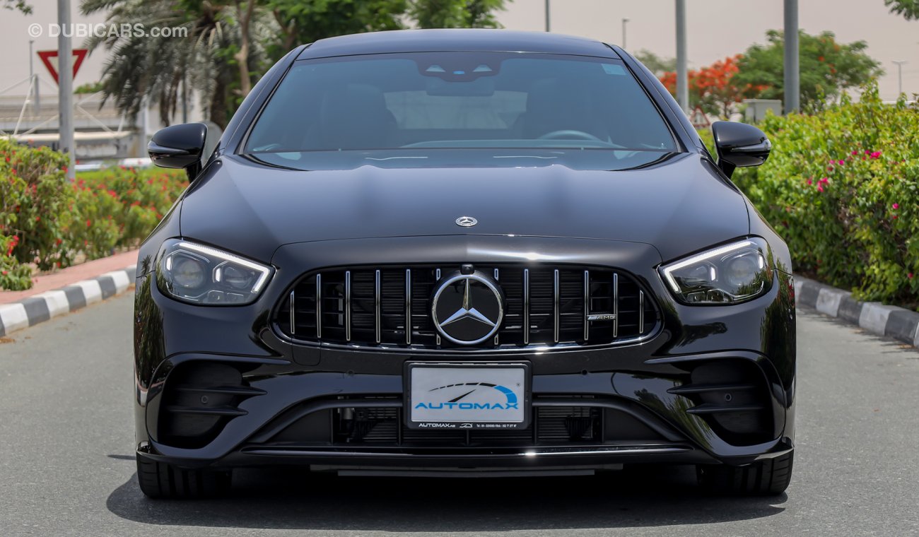 Mercedes-Benz E53 AMG Coupe , 4MATIC Plus , Night Package , 2022 , GCC , 0Km , W/3 Yrs Or 100K Km WNTY