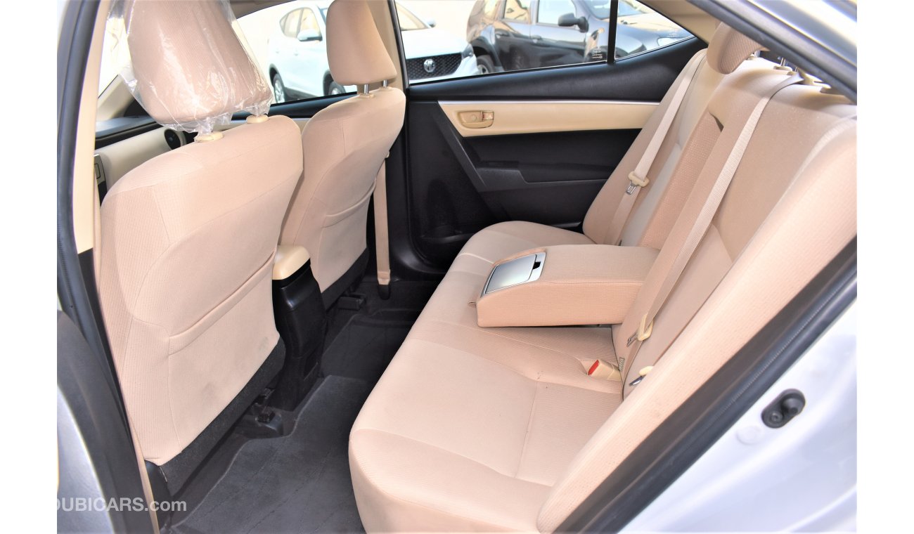 تويوتا كورولا 1.6L SE 2019 GCC SPECS DEALER WARRANTY