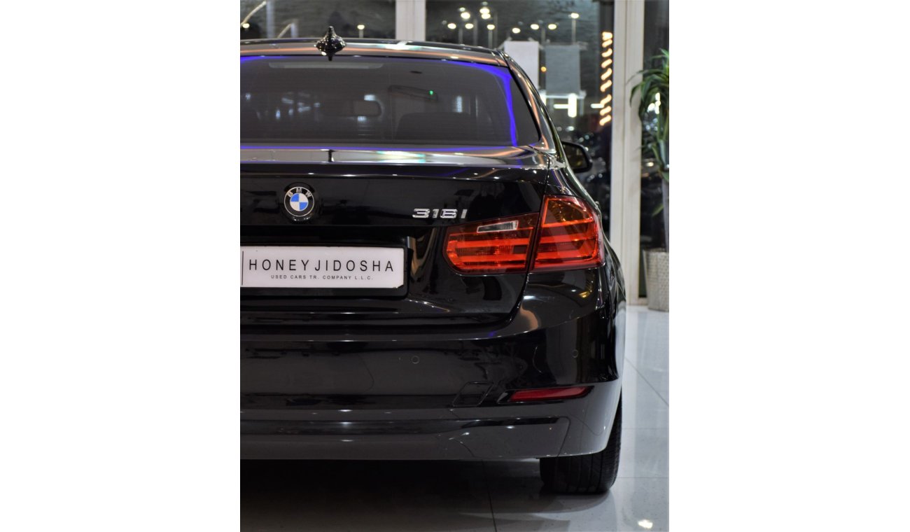 بي أم دبليو 316 EXCELLENT DEAL for our BMW 316i ( 2015 Model! ) in Black Color! GCC Specs