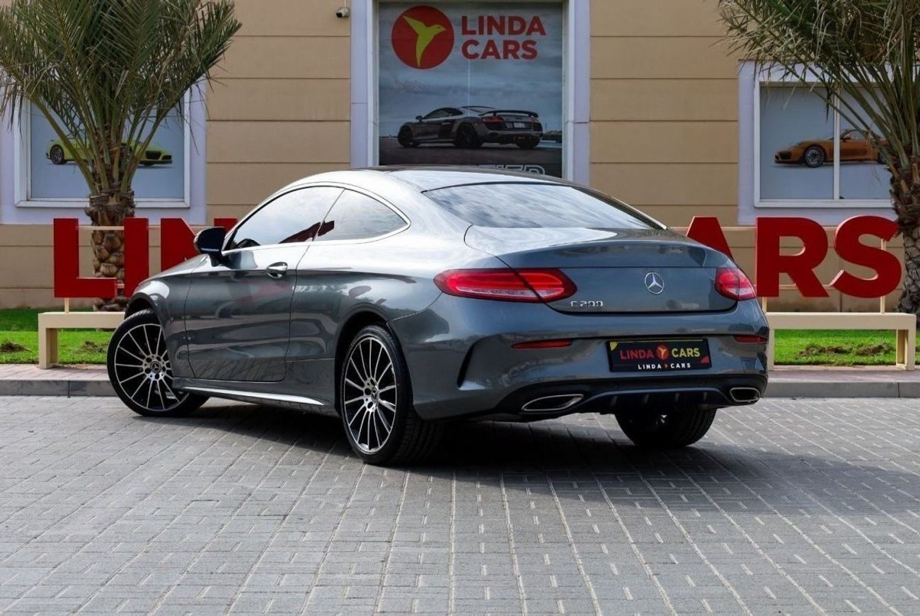 مرسيدس بنز C 200 كوبيه Mercedes-Benz C200 Coupe AMG Pack 2018 GCC under Warranty with Flexible Down-Payment.
