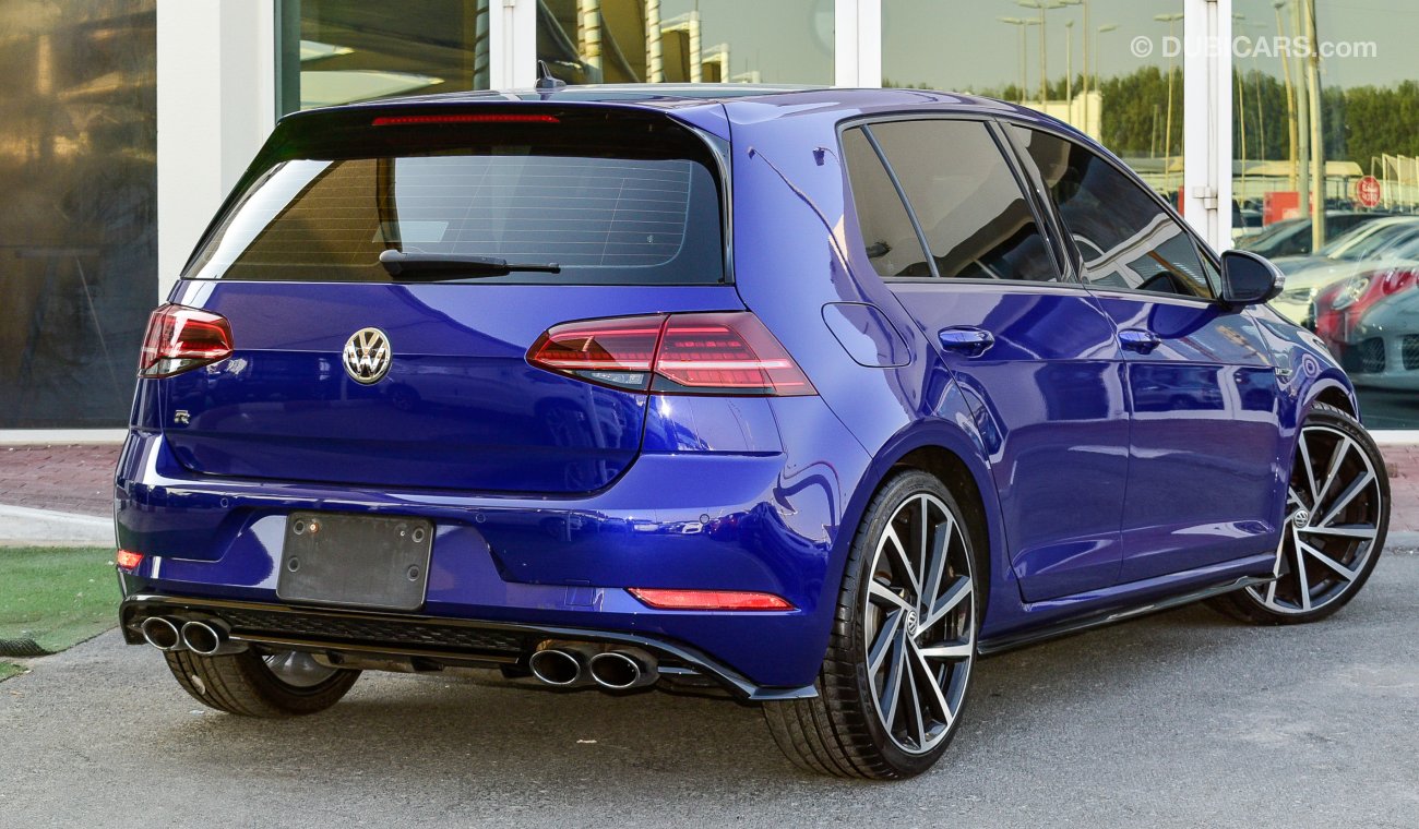 Volkswagen Golf R 2018 GCC Agency Warranty & Service history
