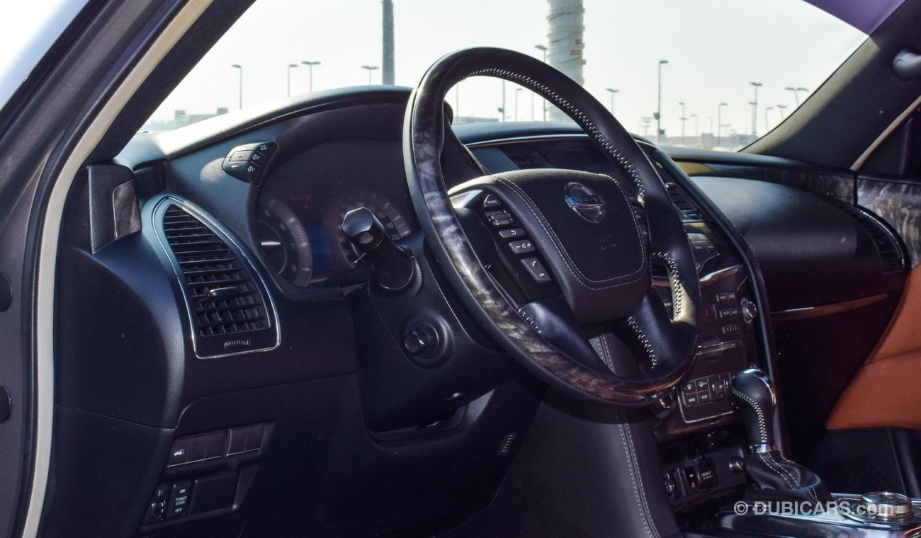 Nissan Patrol SE Platinum With 2020 Body Kit