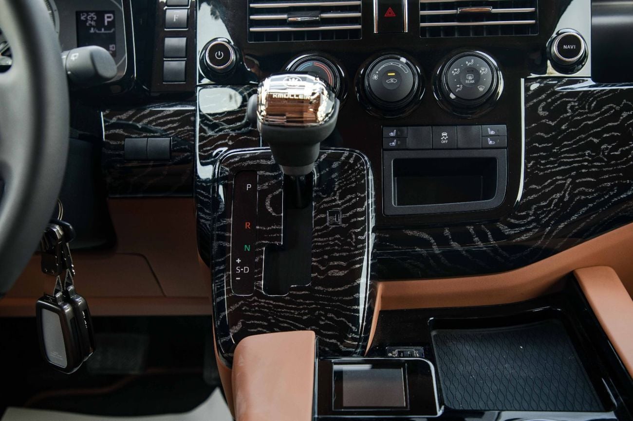 Toyota Hiace Alpha A380 KMuller Edition 3.5L - Black Inside Brown | Export Only