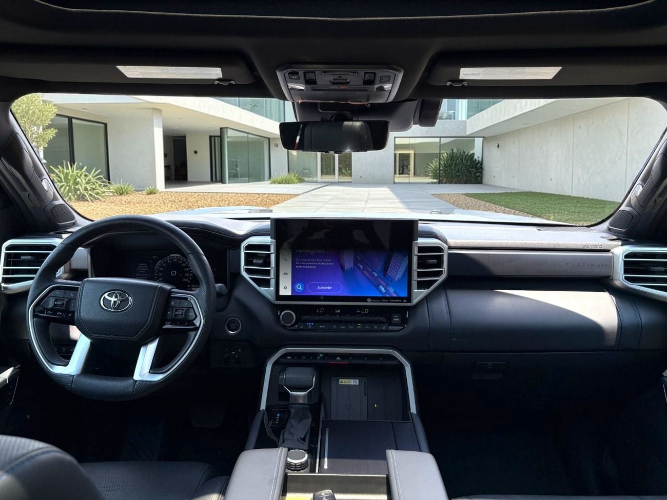 Toyota Tundra 550 KM ONLY | AED 3,980 P.M | 0% DOWN PAYMENT | TOYOTA TUNDRA PLATINUM CREWMAX