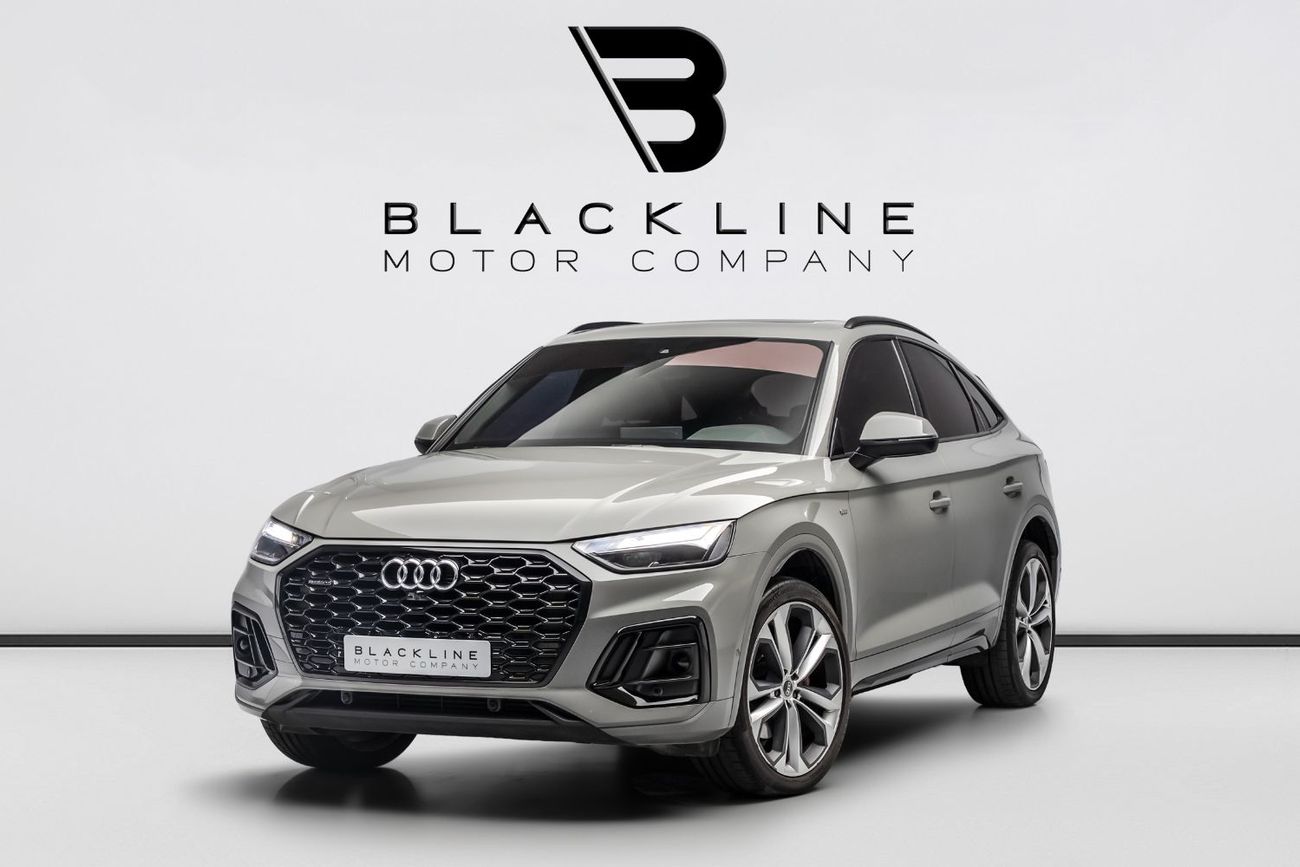 Audi Q5 45 TFSI SPORTBACK S-LINE BUY NOW, PAY 2027 | THE BLACKLINE STANDARD | 2027 Audi Warranty + Service Contract, GCC
