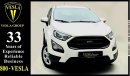 Ford Eco Sport LIMITED + LEATHER + NAVIGATION + CAMERA / GCC / 2018 / WARRANTY + FREE SERVICE 29/05/2023 / 669 DHS