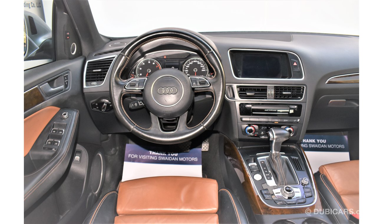 Audi Q5 45-TFSI 2.0L S LINE 4WD 2015 GCC SPECS