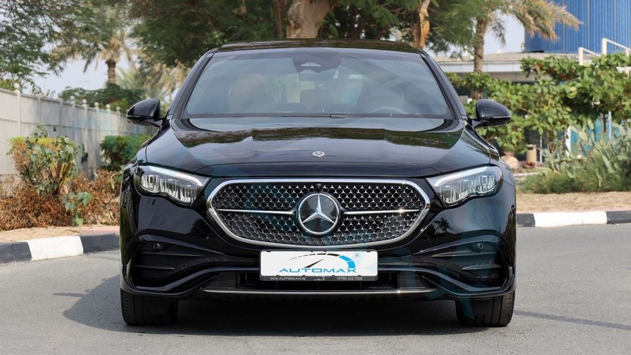 مرسيدس بنز E200 AMG EQ Boost 2.0L RWD 2026 GCC 0Km With 2 Years Unlimited Mileage Warranty @Official Dealer
