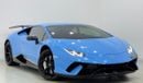 Lamborghini Huracan Performante 2018 Lamborghini Huracan Performante, Warranty, Carbon Fiber Package, Very Low Kms, GCC