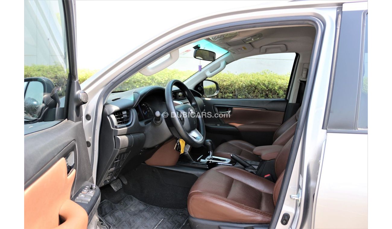 Toyota Fortuner EXR TOYOTA FORTUNER 4 CYLINDER 2018 ONLY 48000 KM