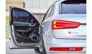 Audi RS Q3 | 3,016 P.M | 0% Downpayment | Full Option Exceptional Condition