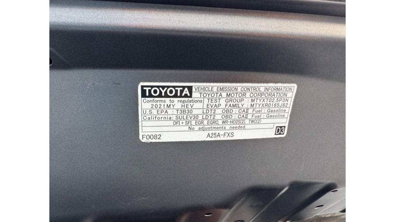 تويوتا راف ٤ 2021 LE HYBRID LOW MILES US SPEC