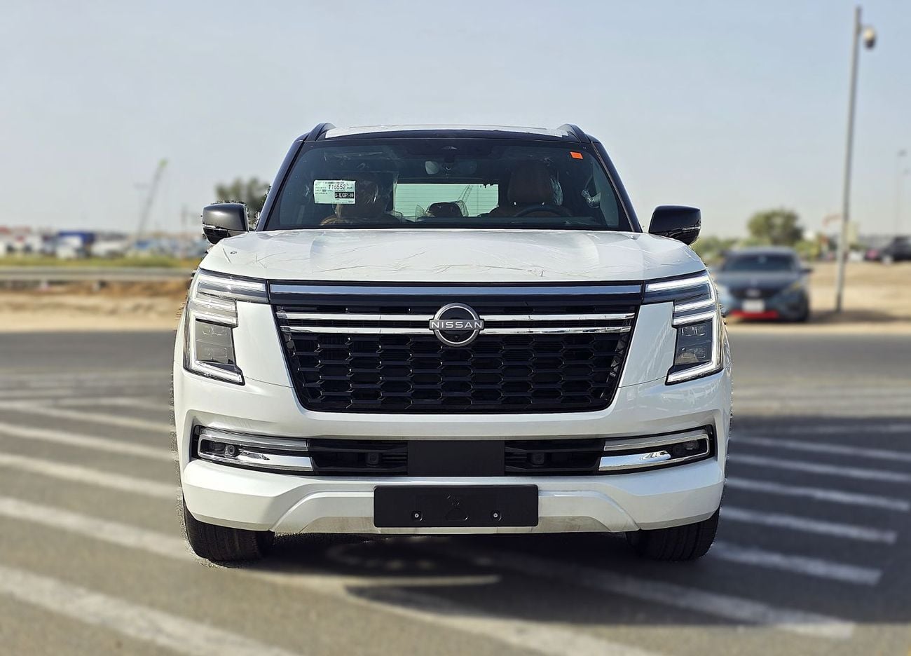 Nissan Patrol Nissan Patrol LE Platinum City 3.5l Twin turbo petrol A/T 4WD SUV White  Color Inside Tan GCC 2026 M