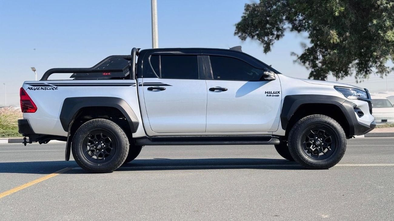 تويوتا هيلوكس MODIFIED TO GR SPORTS 2024 | 2.8L DIESEL ENGINE | DOUBLE CABIN | 2021 | AUTOMATIC TRANSMISSION | RHD