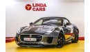 Jaguar F-Type Jaguar F-Type P300 2019 GCC under Agency Warranty with Zero Down-Payment.